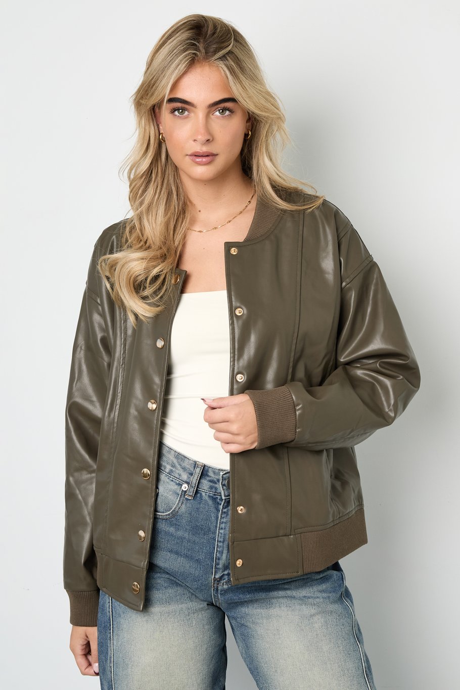 Polyester fiber (polyester) Jackets & Coats Solid color Street Fall/Winter  Clothes Picture7